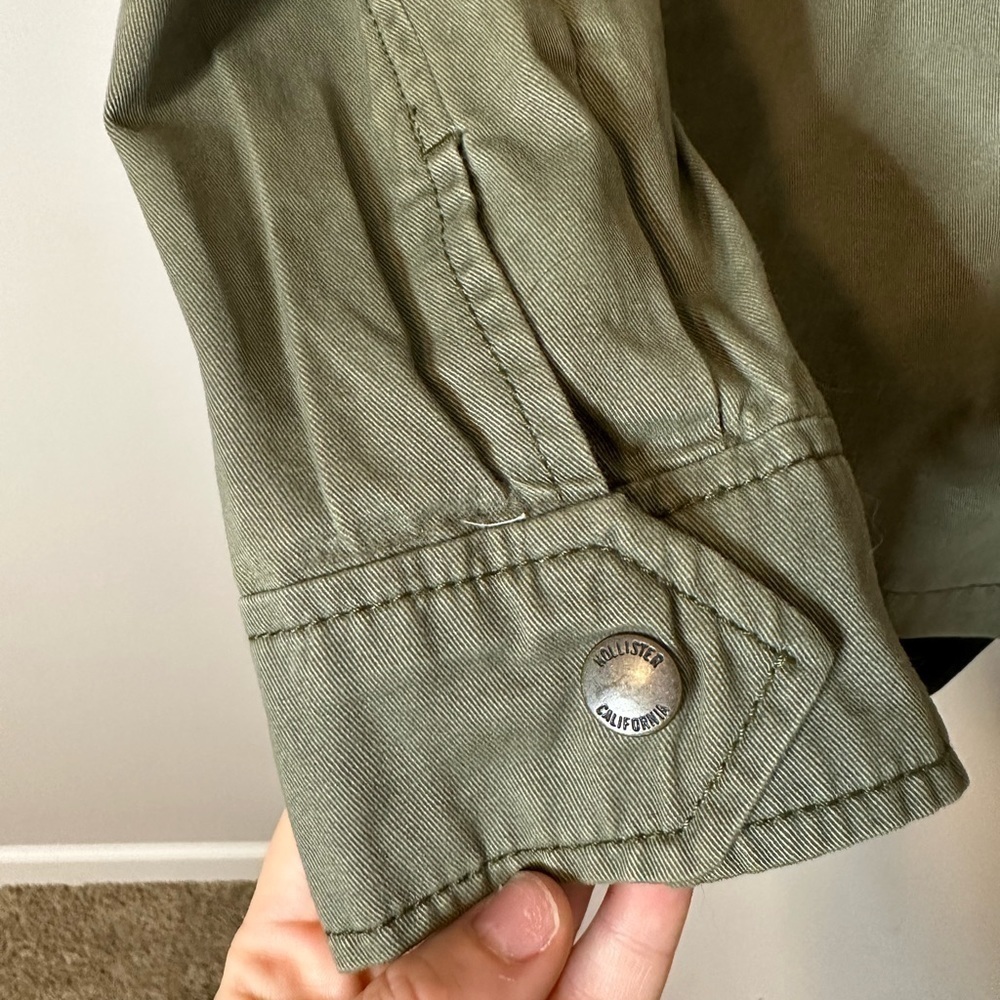 Hollister Khaki Utility Jacket - Picture 4 of 9